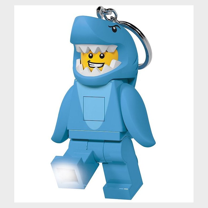 LEGO Nglering m. Lommelygte - LEGO Shark Suit Guy