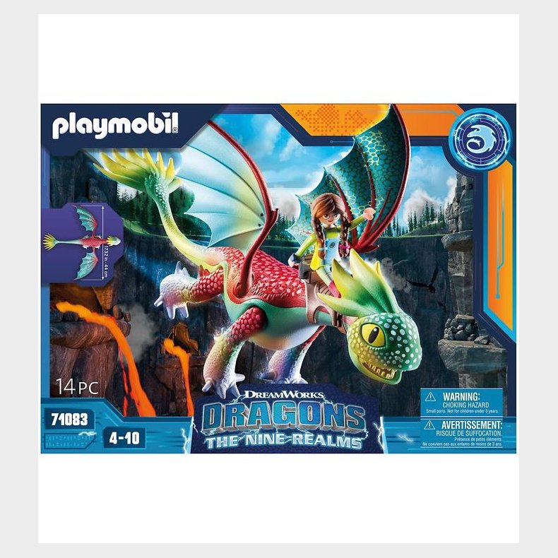 Playmobil Dragons: The Nine Realms - Feathers &amp; Alex - 71083 - 1