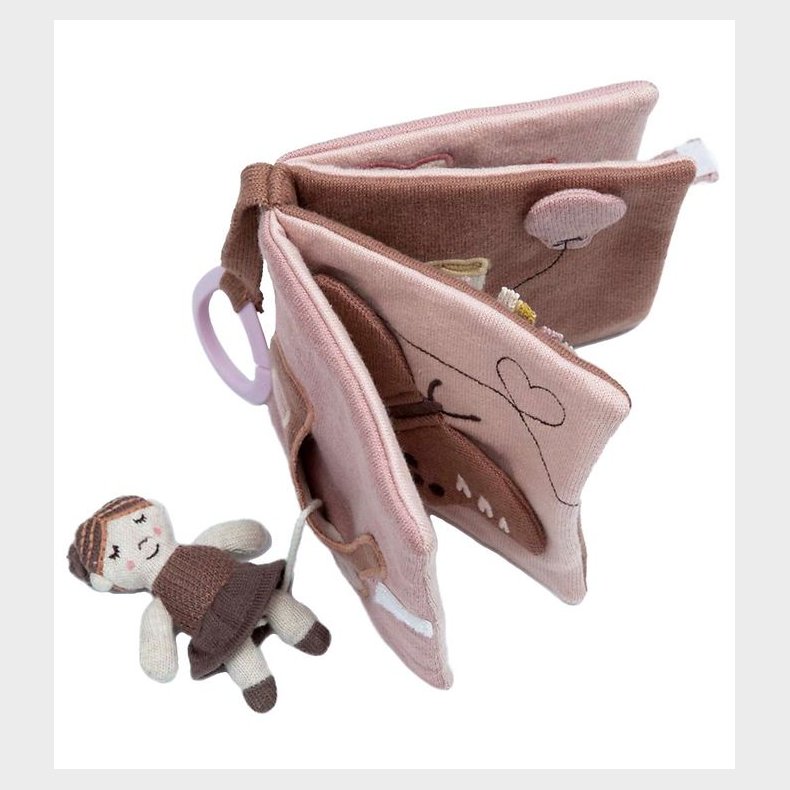 Smallstuff Stofbog - Dukker og Dyr - Multi