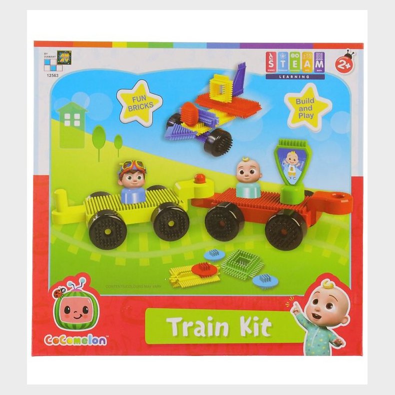 CoComelon Aktivitetslegetj - Funbricks Train Kit