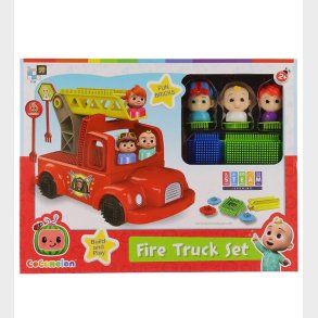 CoComelon Aktivitetslegetj - Funbricks Fire Truck Set