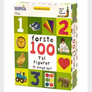 Liniex Spil - Frste 100 Tal og Figurer - Bingo