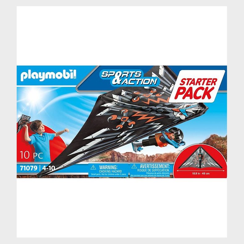 Playmobil Sports &amp; Action - Starter Pack Hang Glider - 71079 - 1