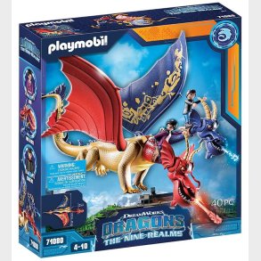 Playmobil Dragons - The Nine Realms - Wu & Wei with Jun - 71080