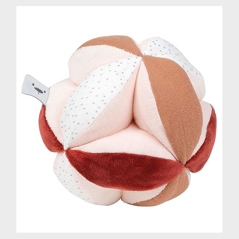 Nattou Aktivitetsbold - Activity Ball - 15 cm - Rust