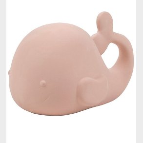 Nattou Badelegetj - Hval - Naturgummi - Dusty pink