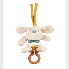 Nattou Aktivitetsleget�j - Vibrating Dog Charlie - 20 cm - Beige