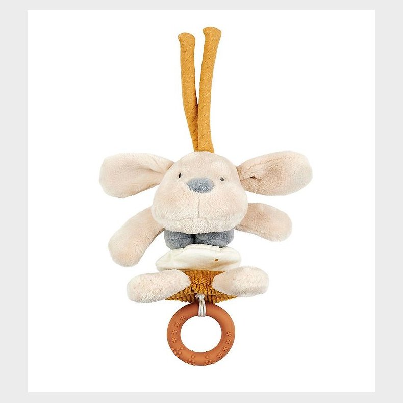 Nattou Aktivitetsleget�j - Vibrating Dog Charlie - 20 cm - Beige