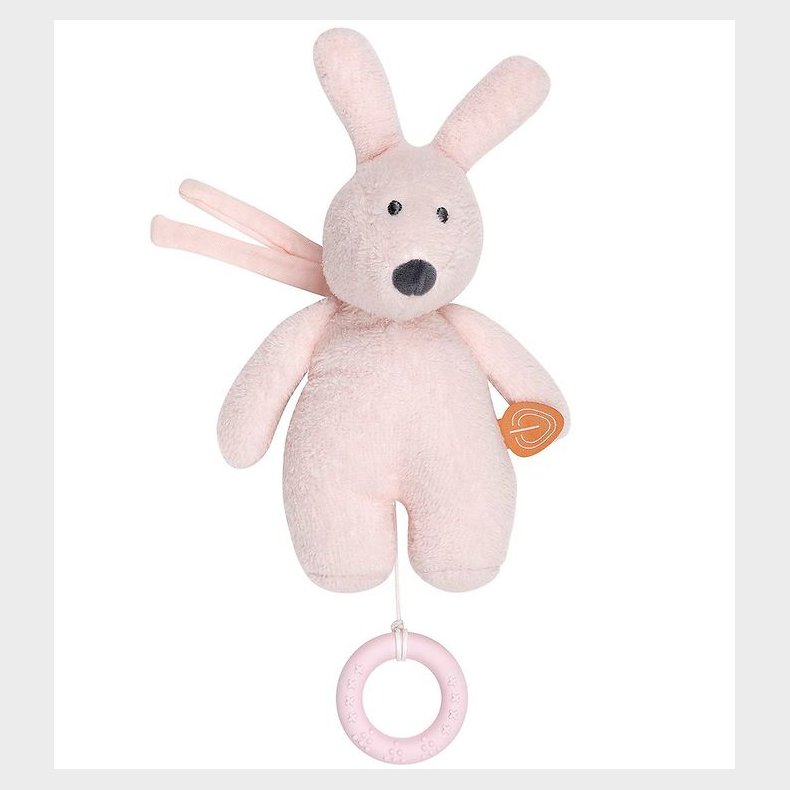 Nattou Bamse m. Musik - Mini Musical Rabbit Bonnie - 20 cm - Lig