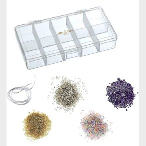 Me&My BOX Smykkest - Smykke Kit Armbnd - Glasperler