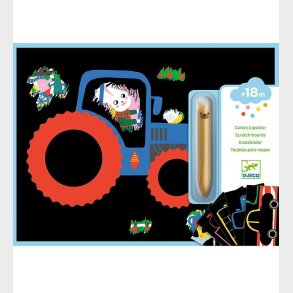 Djeco Skrabekort - Kretjer