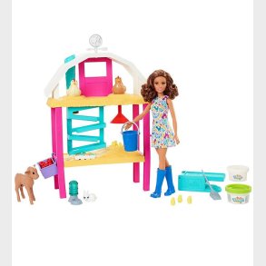 Barbie Dukkest - Med gge-farm - Hatch & Gather