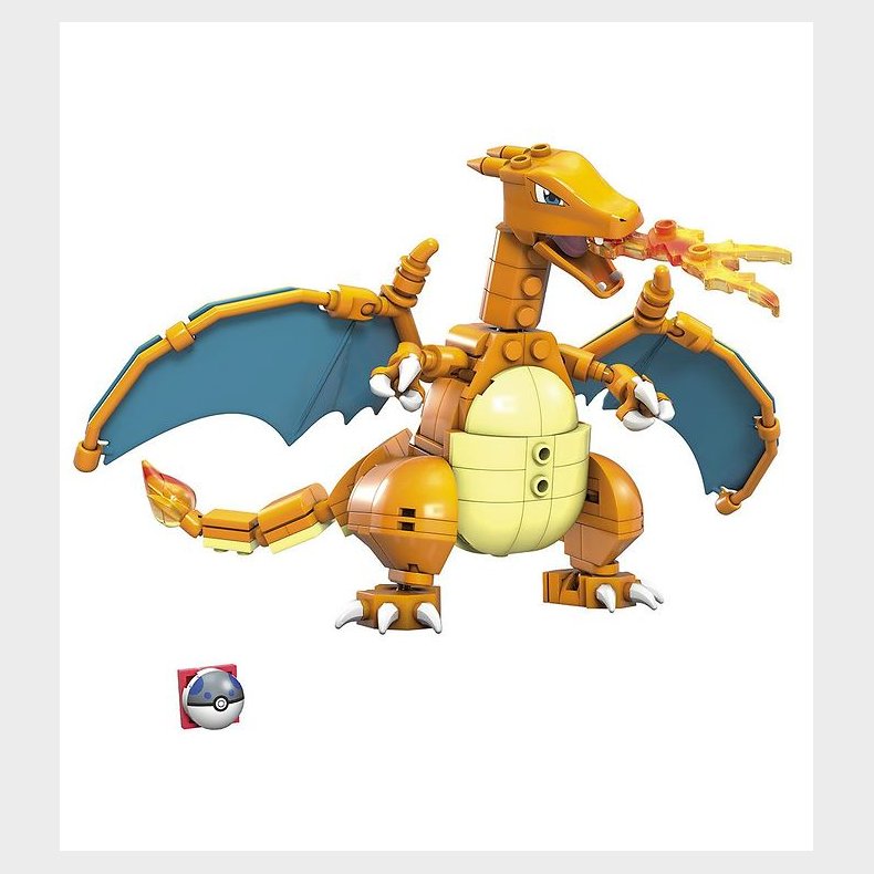 MEGA Pokemonfigur - Pok&eacute;mon Construx Charizard - 222 Dele