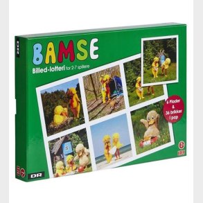 DR Billedlotteri - Bamse og Kylling - 6 Plader+36 Brikker