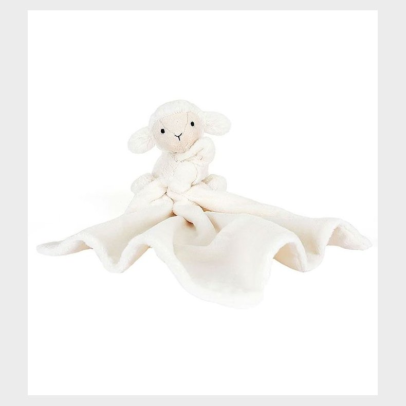 Jellycat Nusseklud - 34x34 cm. - Bashful Lamb