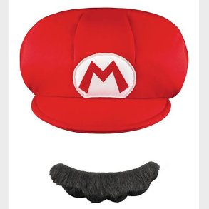 Disguise Udkldning - Mario Hat & Mustache