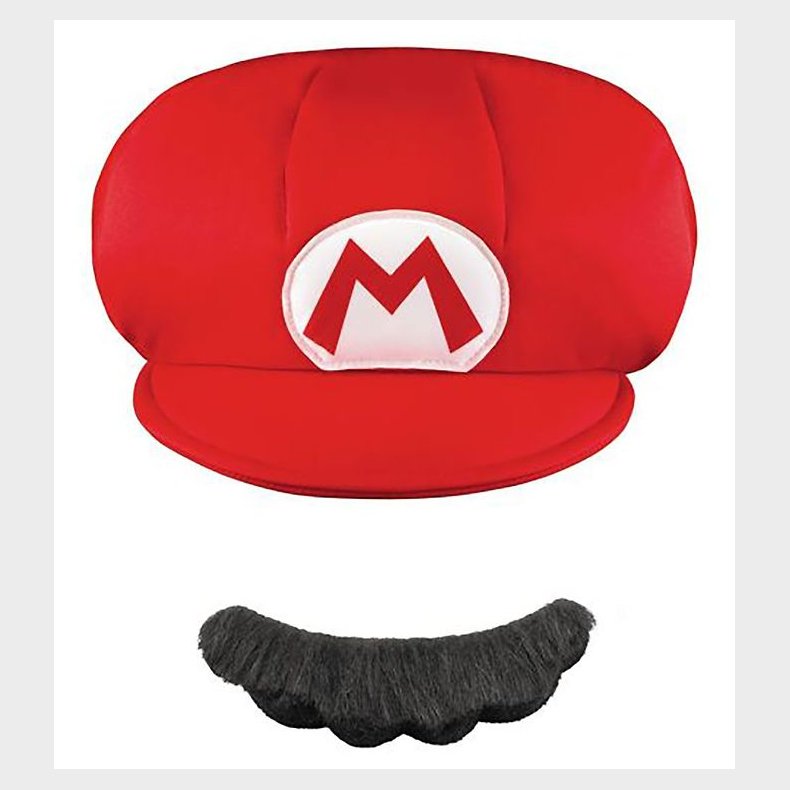 Disguise Udkldning - Mario Hat &amp; Mustache