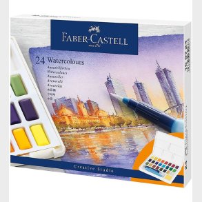 Faber-Castell Vandfarver - 24 stk.
