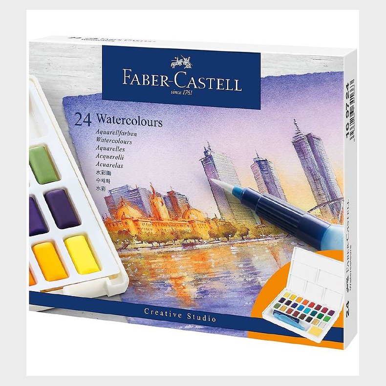 Faber-Castell Vandfarver - 24 stk.