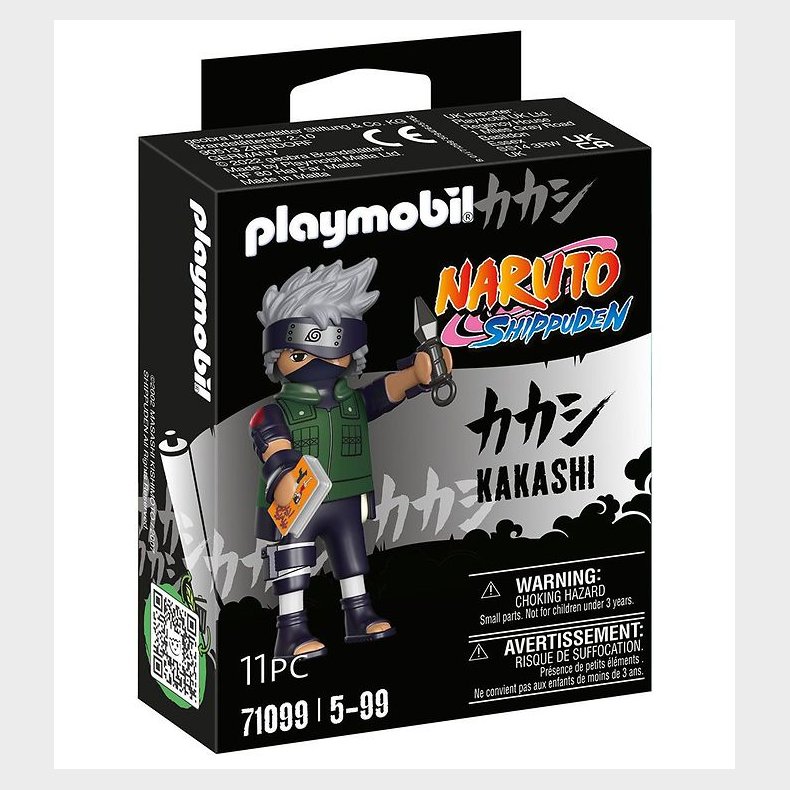 Playmobil Naruto - Kakashi - 71099 - 11 Dele