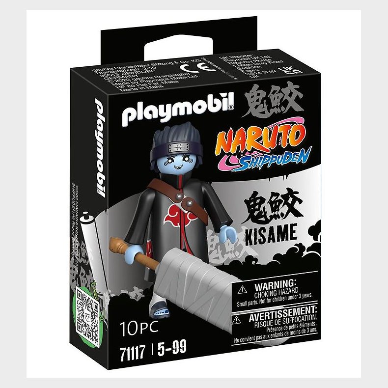 Playmobil Naruto - Kisame - 71117 - 10 Dele