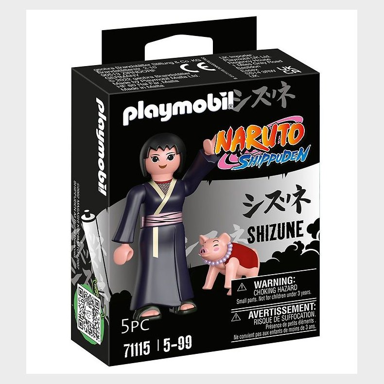 Playmobil Naruto - Shizune - 71115 - 5 Dele