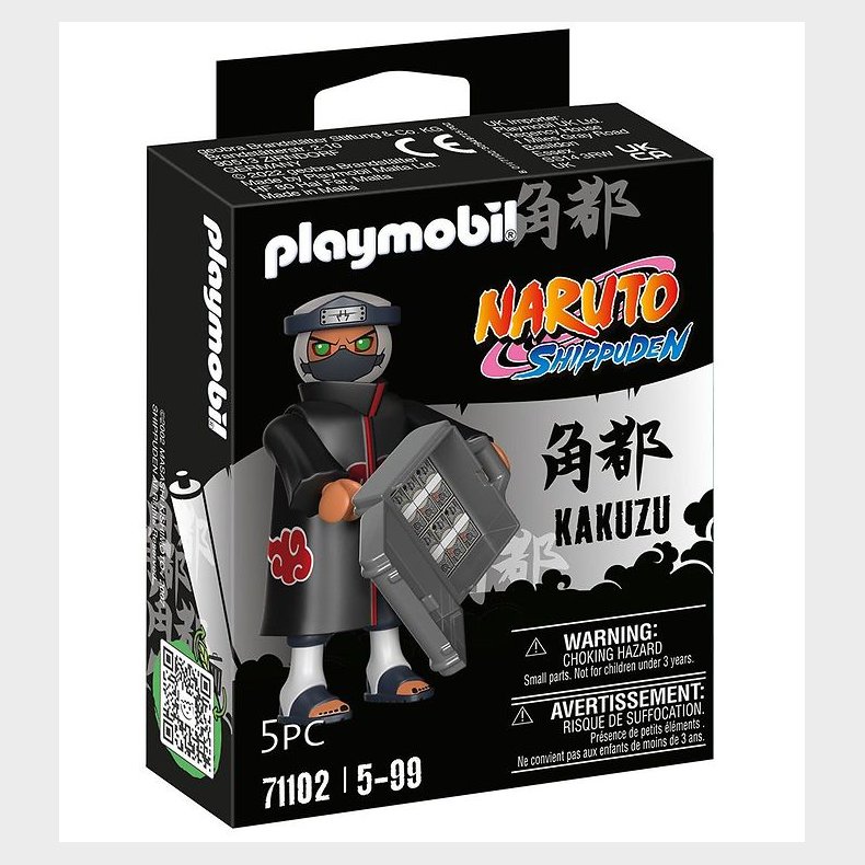 Playmobil Naruto - Kakuzu - 71102 - 5 Dele