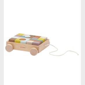 Kids Concept Trkvogn m. Stableklodser - Neo - Multi