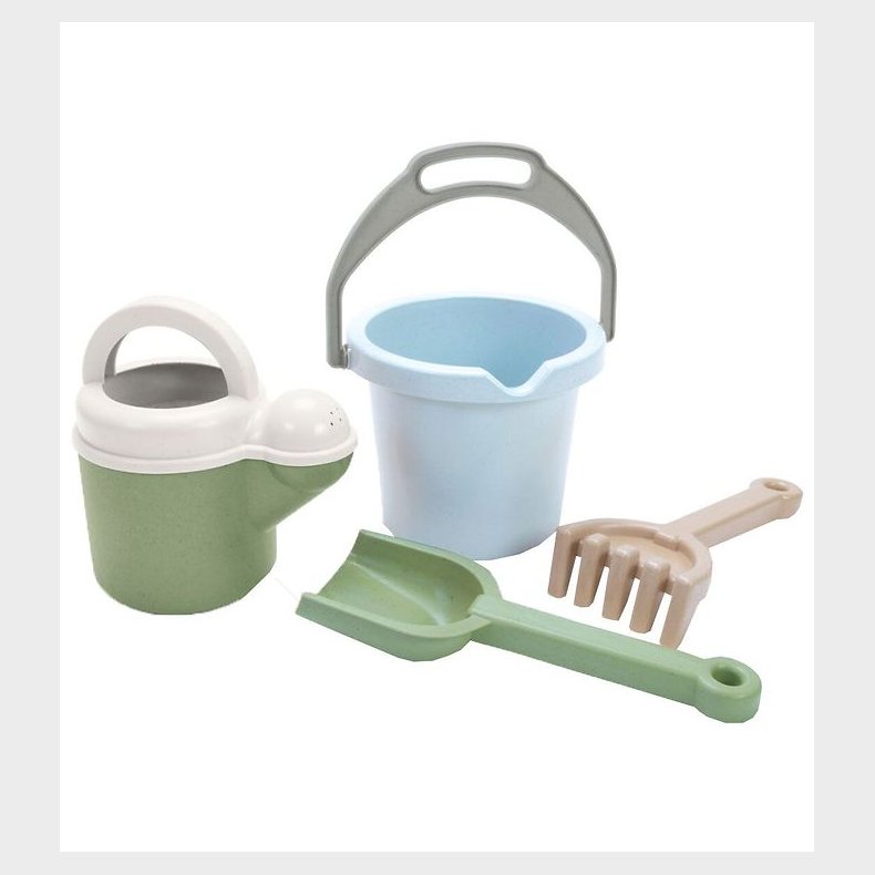 Dantoy BIO Plastic Spandst - 4 Dele - Bl/Grn