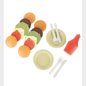 Dantoy BIO Plastic Burgerst - 19 Dele