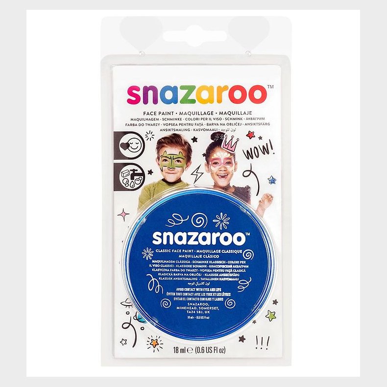 Snazaroo Ansigtsmaling - 18 ml - Royal Blue