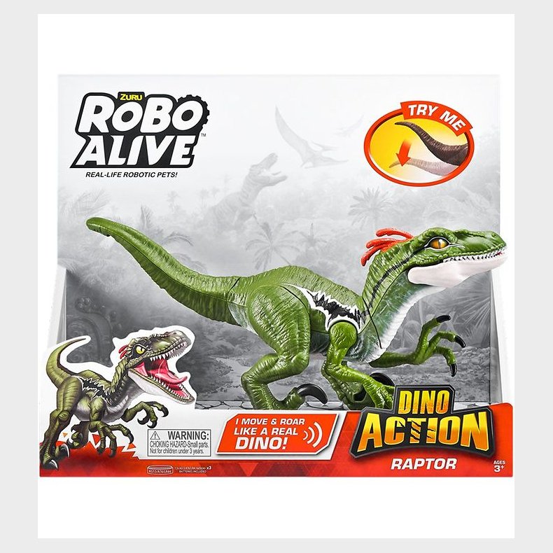 Robo Alive Dino Action - Raptor