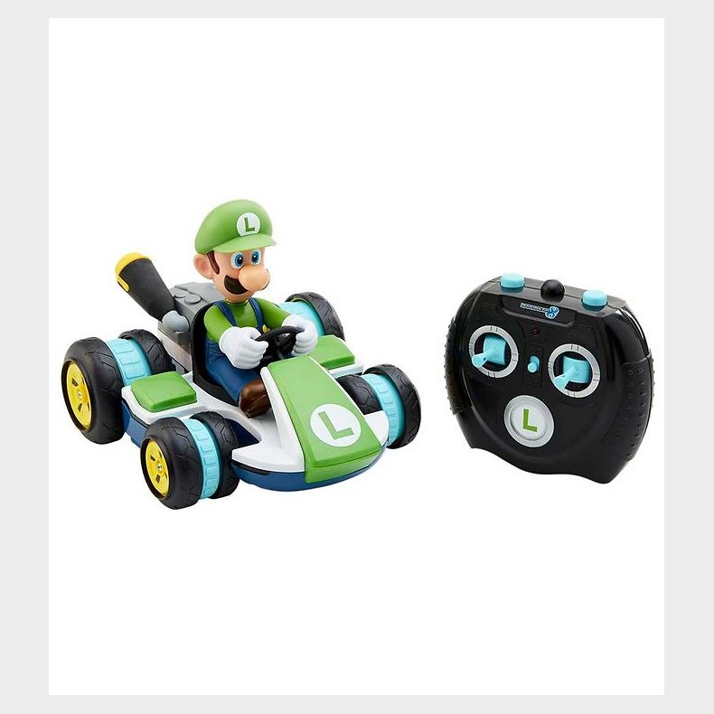 Super Mario Fjernstyret Bil - Luigi