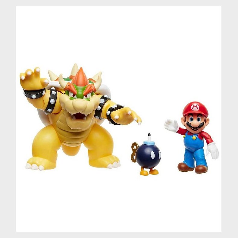 Super Mario Figurer - Super Mario - Mario vs. Bowser