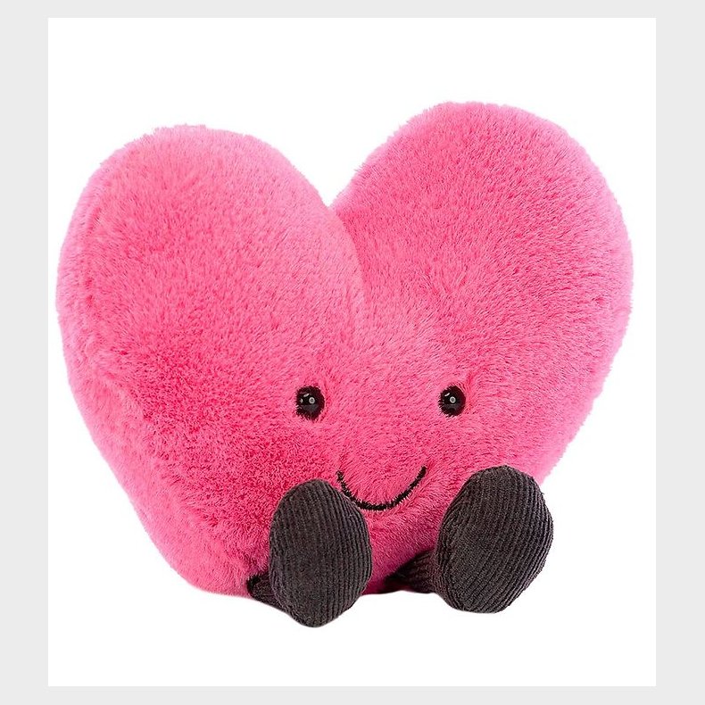 Jellycat Bamse - 20x17 cm - Amuseable Pink Heart