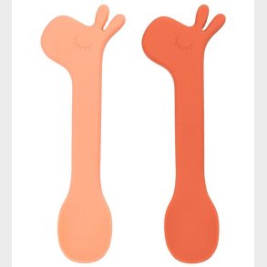 Done By Deer Skeer - Silikone - 2-pak - Lalee - Papaya