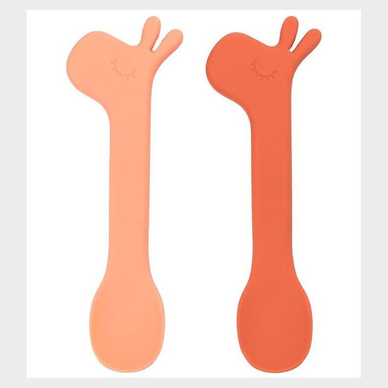 Done By Deer Skeer - Silikone - 2-pak - Lalee - Papaya