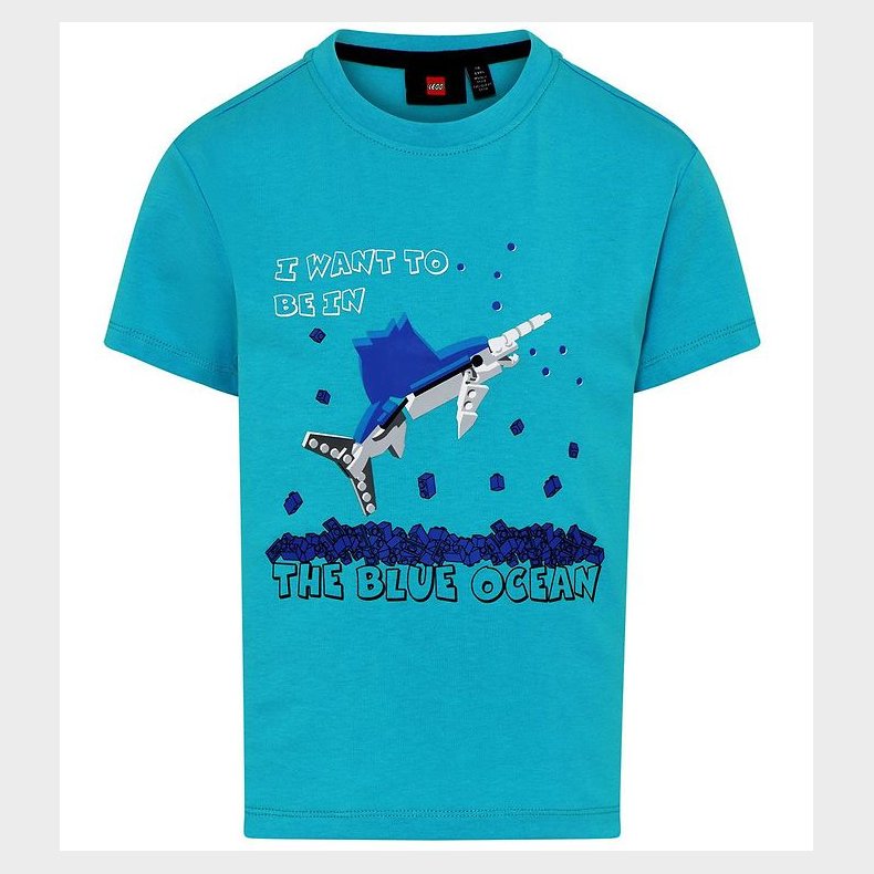 LEGO Wear T-Shirt - LWTaylor 302 - Bright Blue