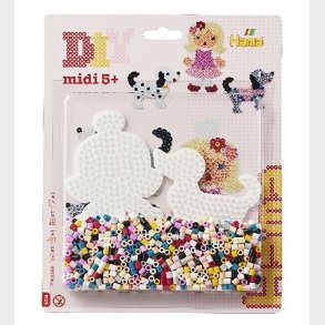 Hama Midi Perlest - 1100 stk. - Dukke & Hund