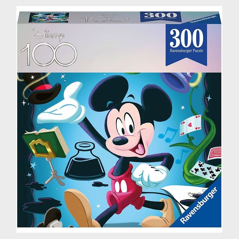 Ravensburger - 300 Brikker - Disney Mickey Mouse 100 r