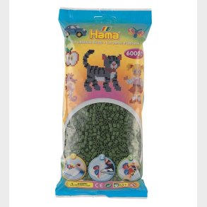 Hama Midi Perler - 6000 stk. - Skovgrn