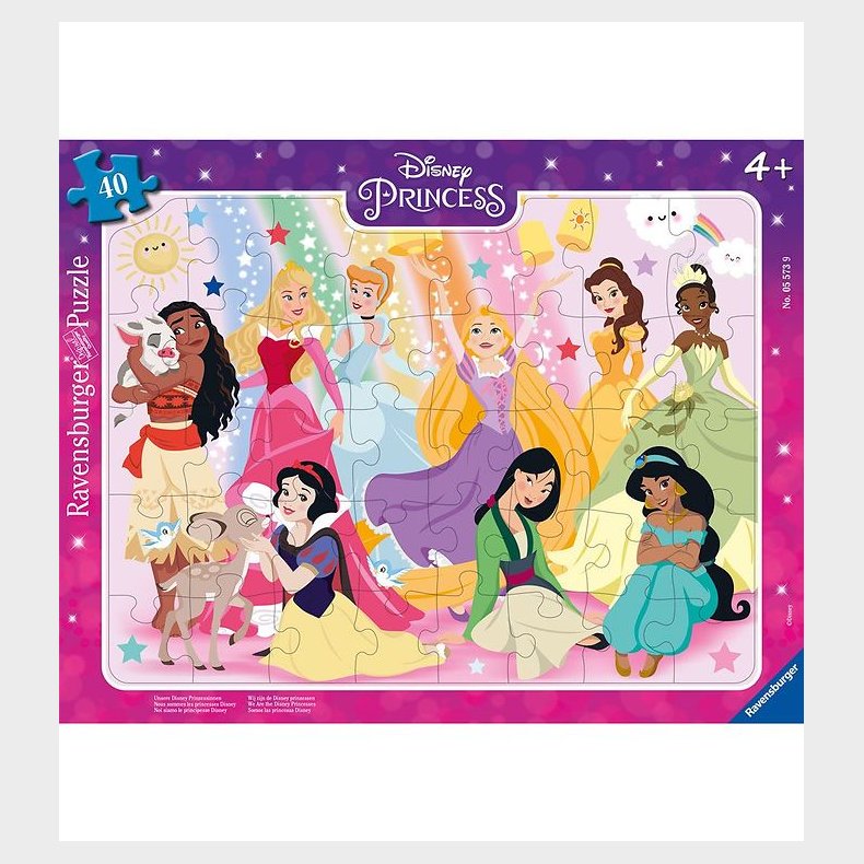 Ravensburger Puslespil - 40 Brikker - Disney Princess