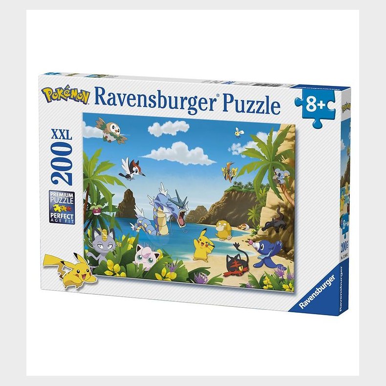 Ravensburger Puslespil - 200 Brikker - Pok&eacute;mon