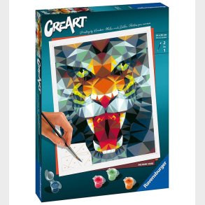 Ravensburger CreArt - Malest - Polygon Tiger
