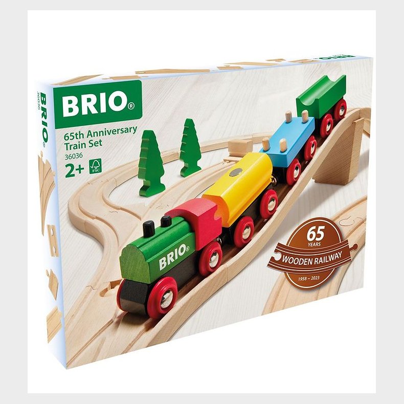 BRIO Togbanest - 32 Dele - 65th Anniversary 36036