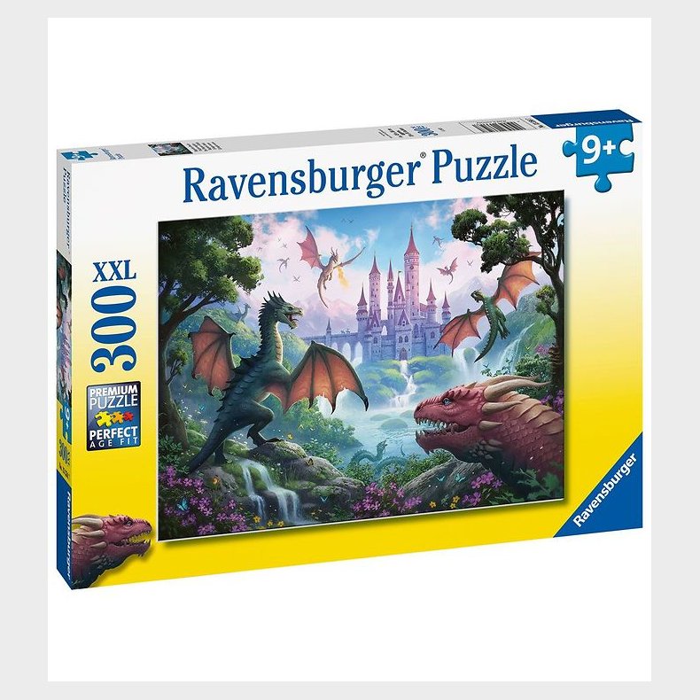 Ravensburger Puslespil - 300 Brikker - Dragons