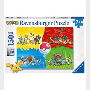 Ravensburger Puslespil - 150 Brikker - Pokémon
