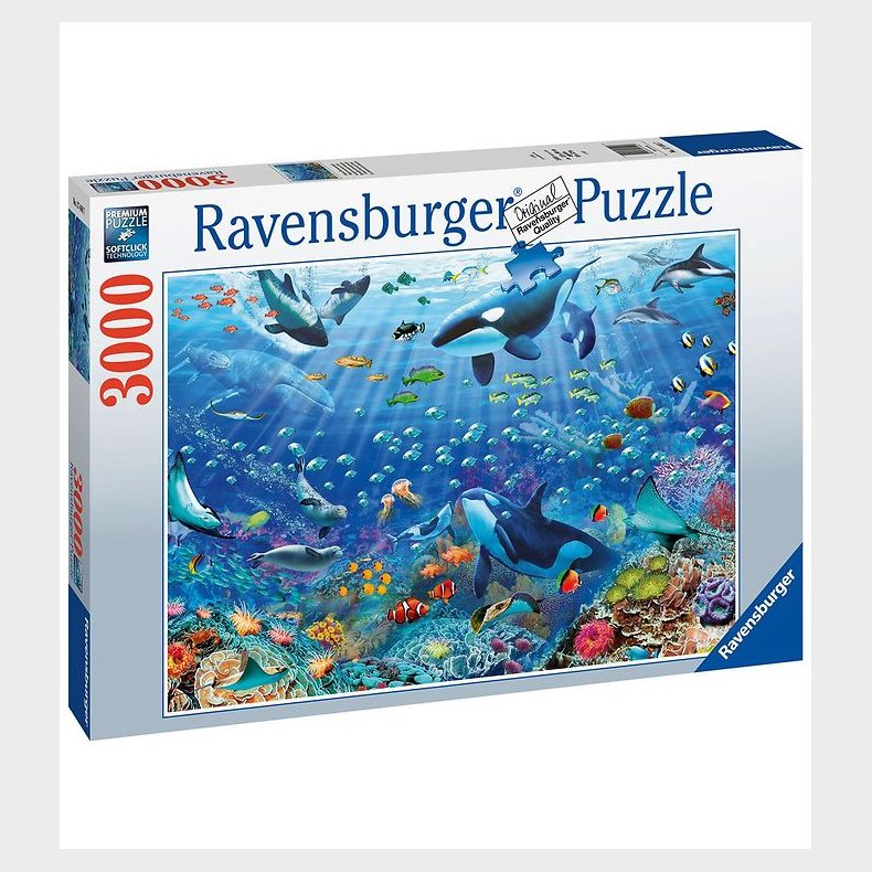 Ravensburger Puslespil - 3000 Brikker - Underwater
