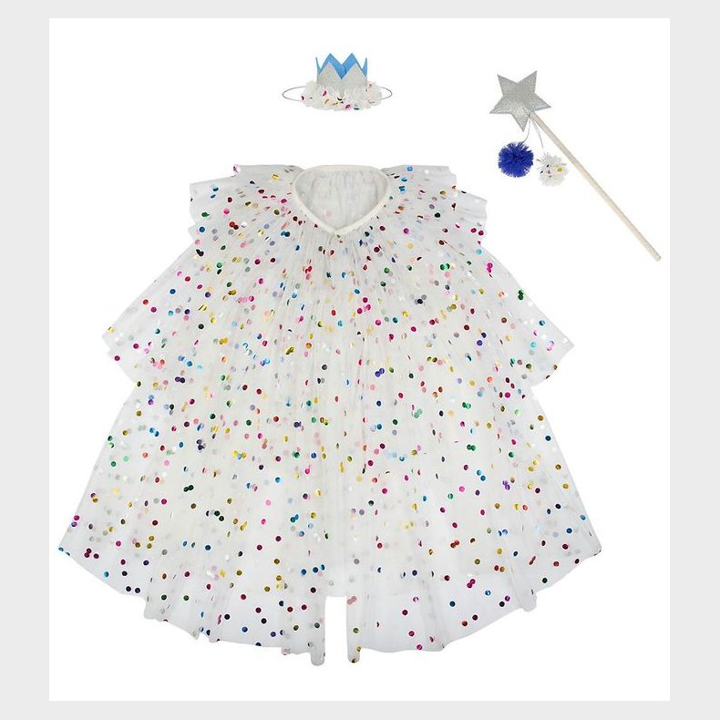 Meri Meri Udkldning - Dotty Collared Cape