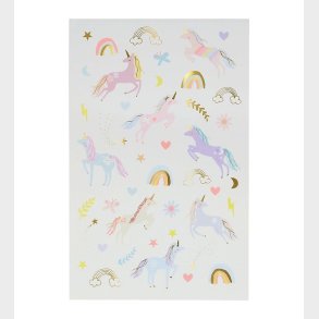 Meri Meri Tatoveringer - Unicorn Tattoo Sheet